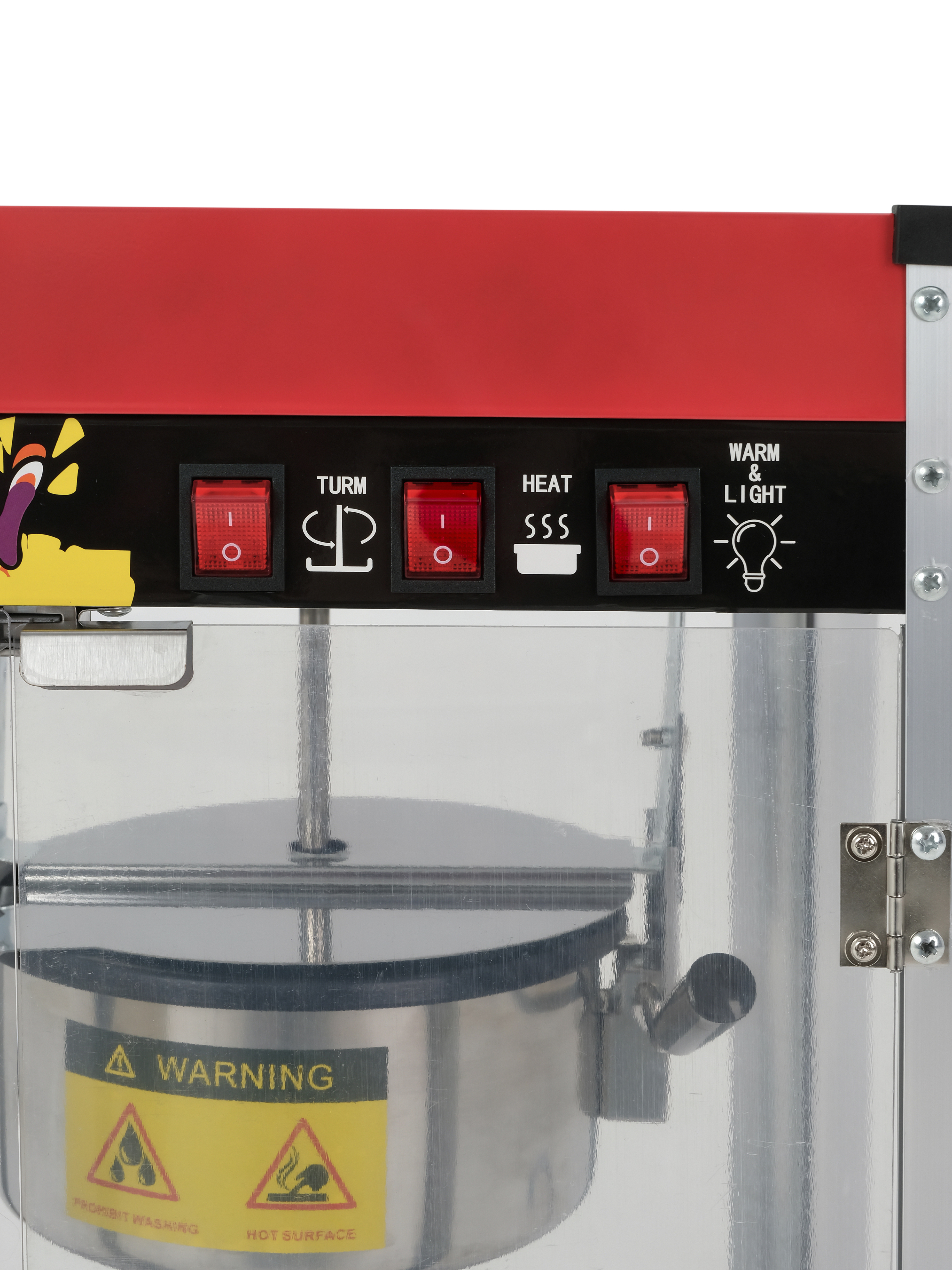 Аппарат для попкорна Hopert PRO-EB-801 * — купить в Оборудование для фаст-фуд Hopert