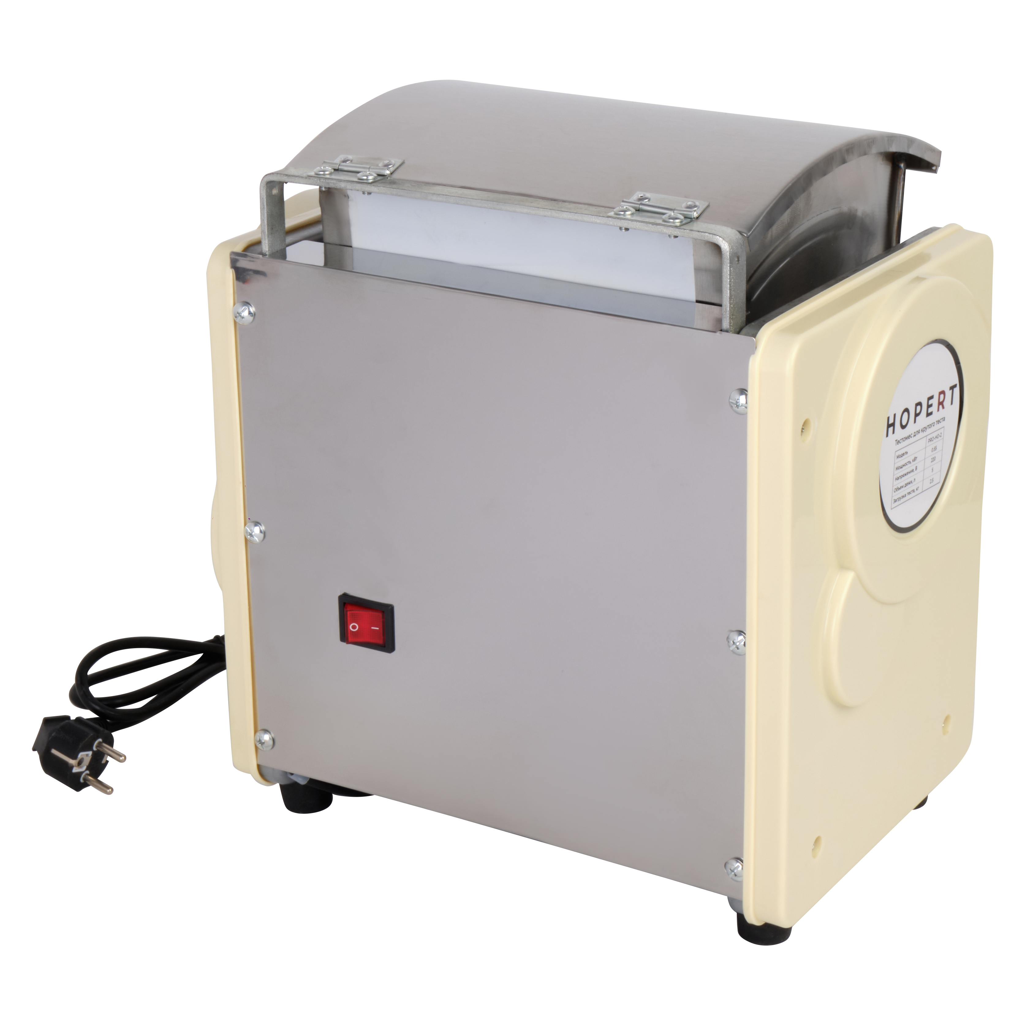 Тестомес для крутого теста Hopert PRO-HO-2 5л выставочный образец (322683) — купить в Уцененное оборудование Hopert