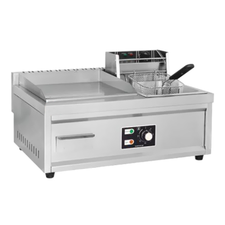 Жарочная поверхность с фритюрницей Hopert PRO-EG-810