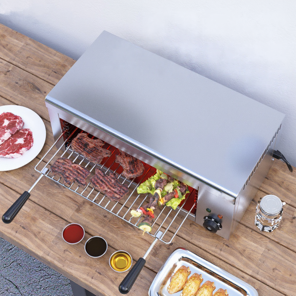 Гриль саламандра Hopert PRO-AT-936 — купить в Печи и грили Hopert