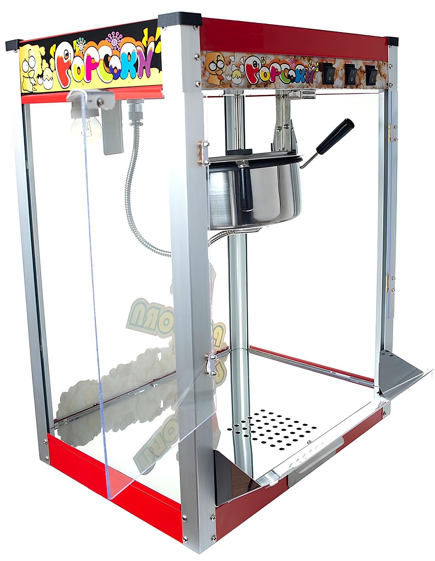 Аппарат для попкорна Hopert PRO-EB-801 — купить в Оборудование для фаст-фуд Hopert