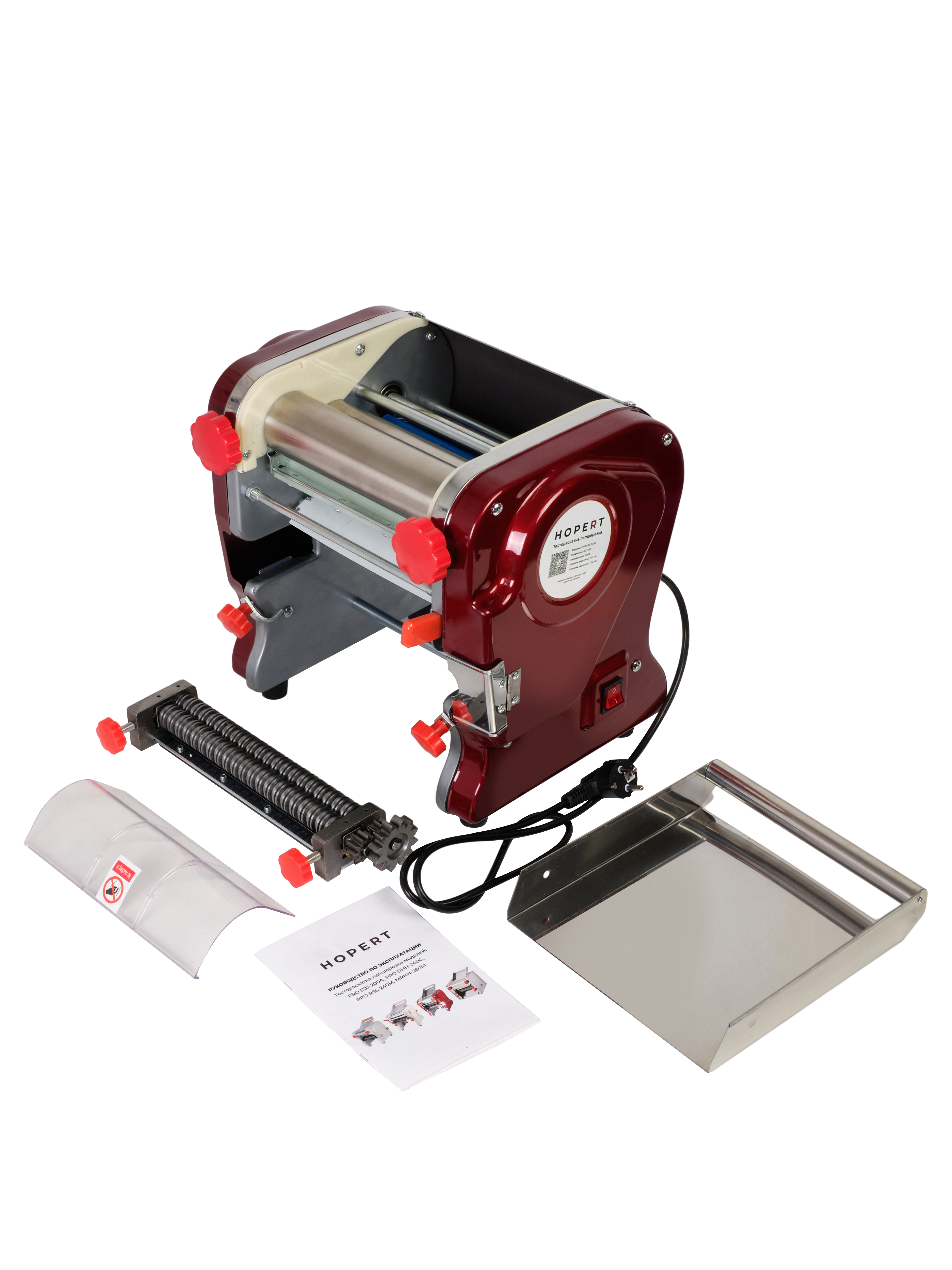 Тестораскатка-лапшерезка Hopert PRO RSS-220M — купить в Тестораскатки-лапшерезки Hopert