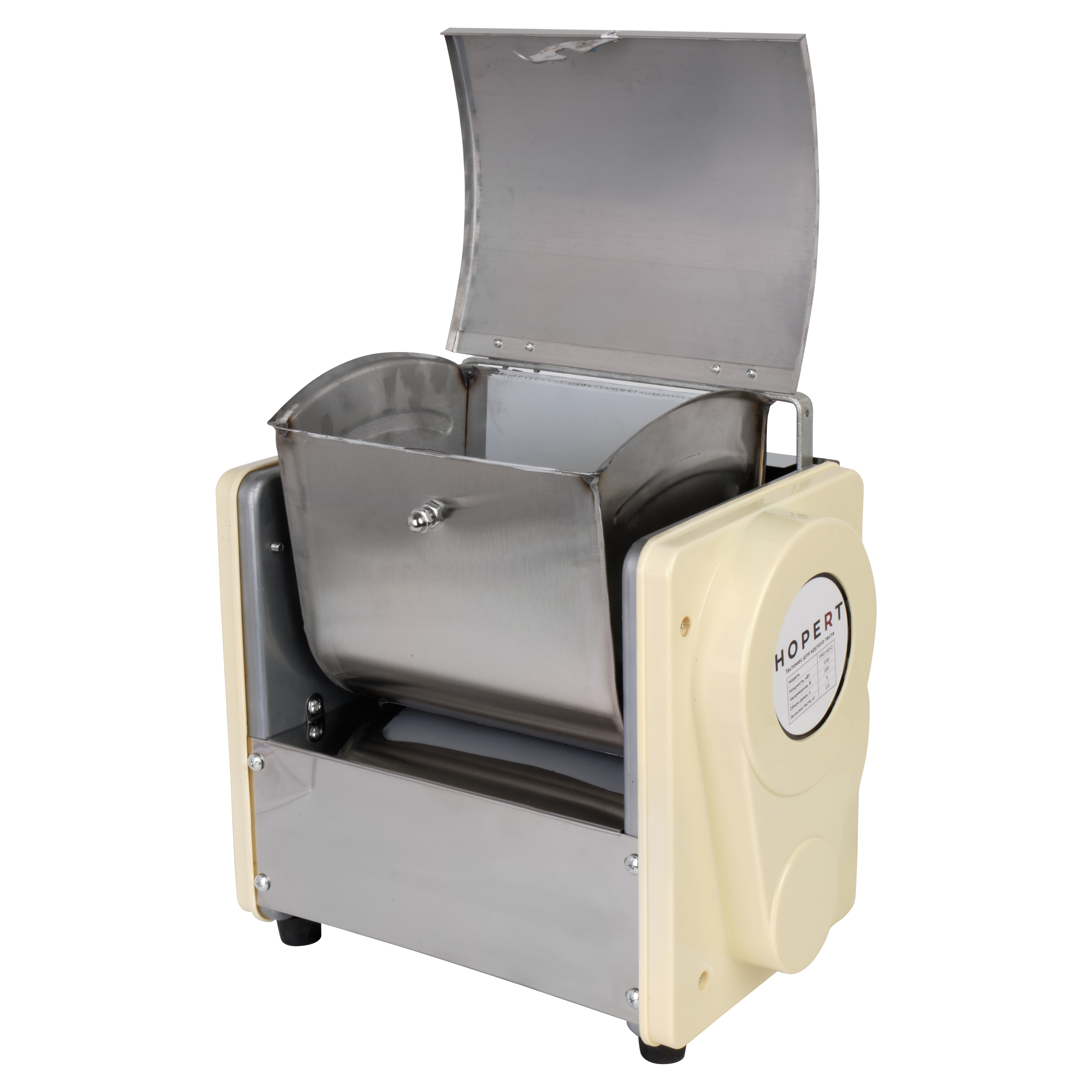 Тестомес для крутого теста Hopert PRO-HO-2 5л выставочный образец (322683) — купить в Уцененное оборудование Hopert