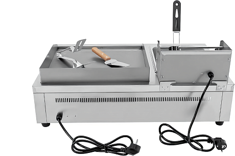 Жарочная поверхность с фритюрницей Hopert PRO-EG-810